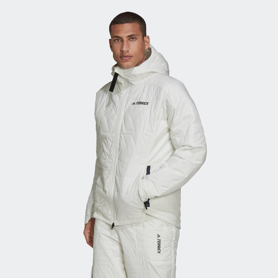 adidas Terrex Myshelter PrimaLoft Erkek Beyaz Outdoor Mont