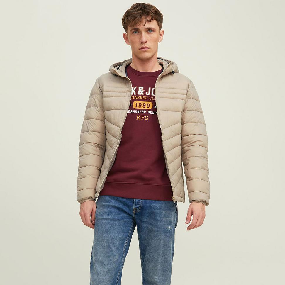 Jack & Jones Hero Erkek Bej Mont